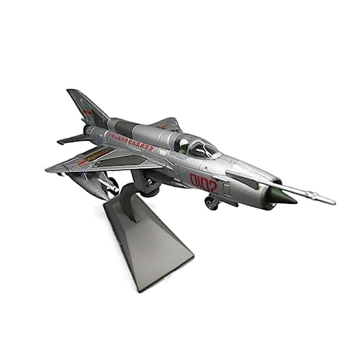 PYWCOM Modellflugzeug-Bausätze 1: 72 Passend Für J 7 Alloy Fighter Air Force Alloy Die Casting Simulation Scale Model Aircraft Adult Collection von PYWCOM