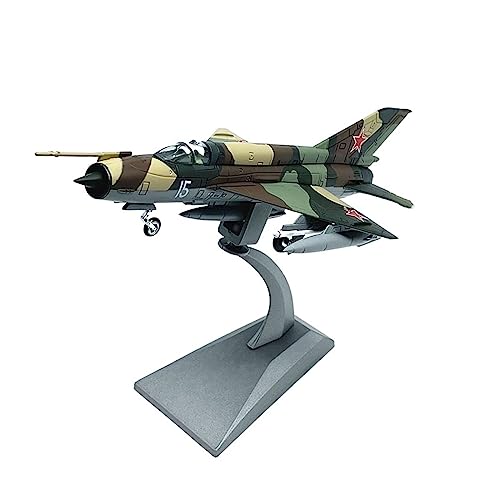 PYWCOM Modellflugzeug-Bausätze 1: 72 Passend Für MIG-21 Fighter Druckguss-Legierung Scale-Simulation Flugzeugmodellsammlung Flugzeuggeschenk von PYWCOM