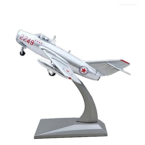 PYWCOM Modellflugzeug-Bausätze 1: 72 Passend Für MiG 15 Fighter Military Alloy Simulation Scale Flugzeugmodell Souvenir Collection Display von PYWCOM