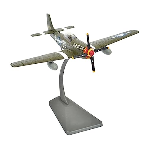 PYWCOM Modellflugzeug-Bausätze 1: 72 Passend Für P-51D Fighter Fertige Flugzeugmodell-Spielzeug-Display-Sammlung Aus Druckgusslegierung (B) von PYWCOM