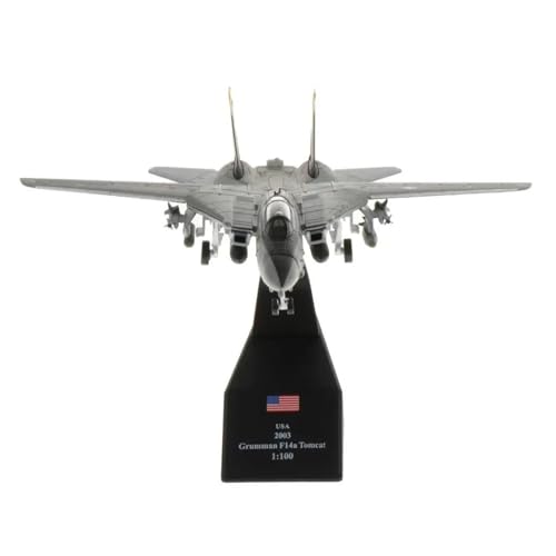 PYWCOM Modellflugzeug-Bausätze 1:100 Diecast Modell Spielzeug Super Flanker Jet Fighter Flugzeug Für Flugzeuge F-14 / F-15 / F/A-18F (US F14) von PYWCOM