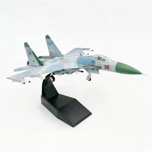 PYWCOM Modellflugzeug-Bausätze 1:100 Für Su 27 SU-27 Flanker Fighter Modell Russische Luftwaffe Statische Simulation Nachbildung Flugzeugmodelle von PYWCOM