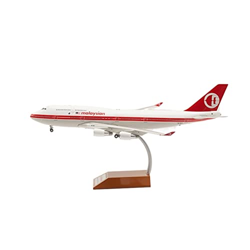 PYWCOM Modellflugzeug-Bausätze 1:200Für Malaysia Airlines Aircraft 747 B747-400 Modell Spielzeug von PYWCOM