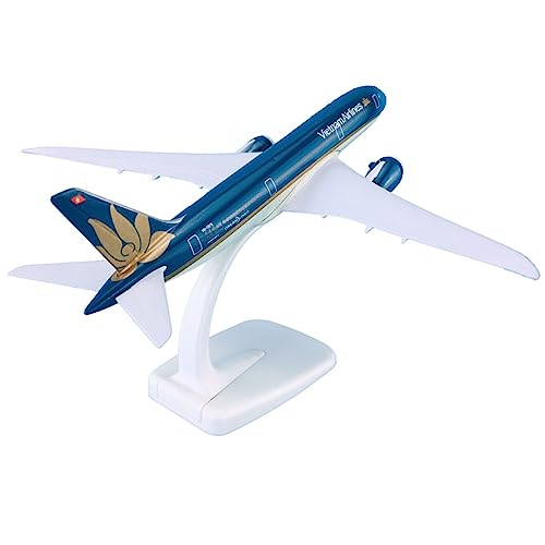 PYWCOM Modellflugzeug-Bausätze 1:300 18 cm Flugzeugflugzeuge Boeing B787 für Vietnam Airlines Fertiges Druckguss-Flugzeugmodell von PYWCOM