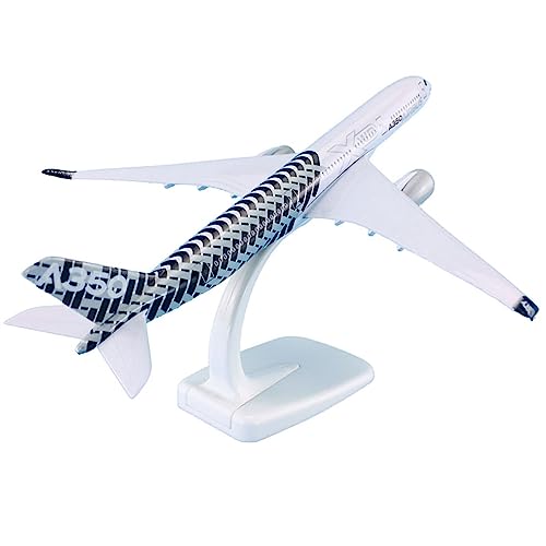 PYWCOM Modellflugzeug-Bausätze 1:300 20 cm fertiges Druckguss-Flugzeug-Modellflugzeug Airbus A350 für Flugzeug-Replik-Modell von PYWCOM