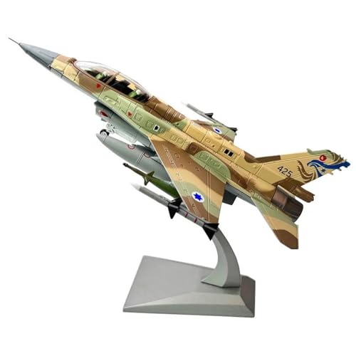 PYWCOM Modellflugzeug-Bausätze 1:72Air Force F16 F-16I FÜR Soufa Fighting Falcon Kampfflugzeug Druckguss-Militärflugzeugmodell (F-16I) von PYWCOM