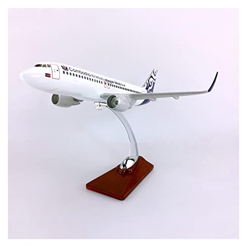 PYWCOM Modellflugzeug-Bausätze 30cm Für Airbus A321-200 Grand Aviation Flugzeug Modell Spielzeug Druckguss Kunststoff Flugzeug Spielzeug Wohnkultur von PYWCOM