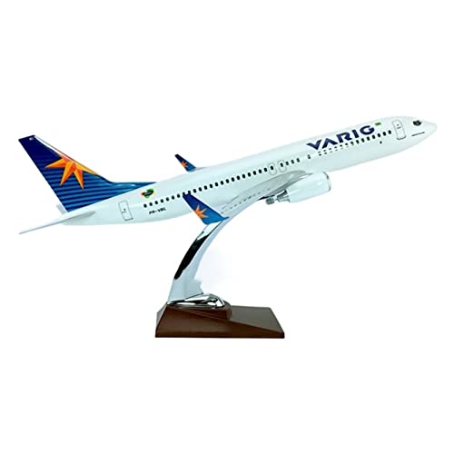 PYWCOM Modellflugzeug-Bausätze 40 cm B737-800 Varig Für Embraer Maßstab 1/100 Flugzeugmodell Spielzeug Geschenk Ornament von PYWCOM