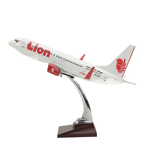 PYWCOM Modellflugzeug-Bausätze 40 cm B737-900 Für Indonesia Lion Air Flugzeugmodellspielzeug Im Maßstab 1:100 von PYWCOM