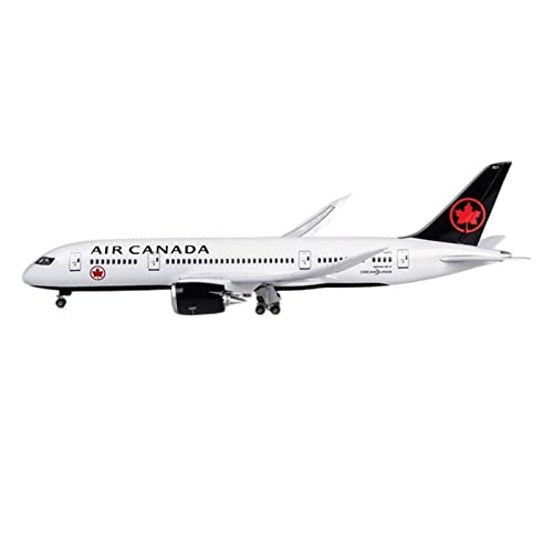 PYWCOM Modellflugzeug-Bausätze 43 cm Air Canada Für Boeing B787 Aus Harzguss Im Maßstab 1:130 Modellflugzeug Und Räder (No Light Canada New) von PYWCOM