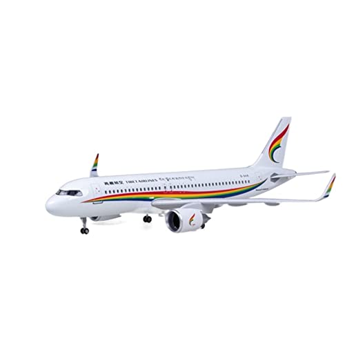 PYWCOM Modellflugzeug-Bausätze 47 cm Tibet Für Fluggesellschaften A320 320neo Luftfahrtflugzeugmodell Statisches Flugzeugmodell Fertiges Produkt (Without Light) von PYWCOM