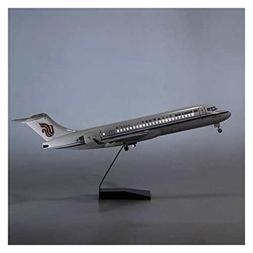 PYWCOM Modellflugzeug-Bausätze 47cm ARJ21-700For Air China Licht Mit Radfahrwerk Druckguss-Kunstharz-Flugzeugspielzeug (B) von PYWCOM