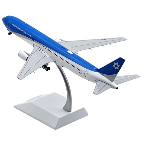 PYWCOM Modellflugzeug-Bausätze EL Al Im Maßstab 1 200 Für B767-300er 4X-isr Druckgusslegierungsmaterial Flugzeug Souvenir Dekoration Spielzeug von PYWCOM