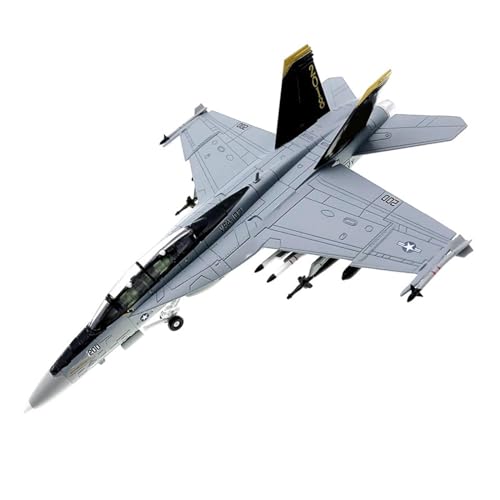 PYWCOM Modellflugzeug-Bausätze FA-18F im Maßstab 1:100 für Kampfflugzeuge aus Legierung, Flugzeugmodell, Druckgussflugzeuge, Spielzeugbausätze, Geschenk von PYWCOM