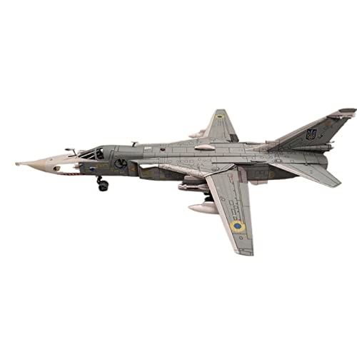 PYWCOM Modellflugzeug-Bausätze Flügel Im Kaliber 1 72 Für Ca722402 Su-24mr Yellow15 Aus Ukrainischer Legierung Druckguss-Militär-Kampfflugzeugmodell von PYWCOM