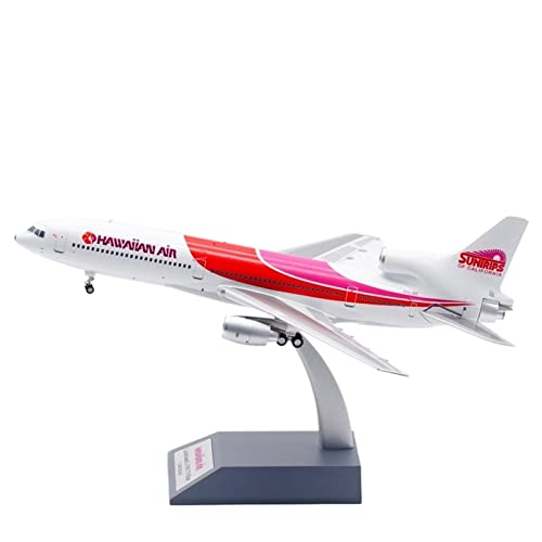 PYWCOM Modellflugzeug-Bausätze Flugzeugmodell-Legierung Im Maßstab 1 200 Für Hawaiian Airlines Lockheed L-1011 N763BE Ornament Collection von PYWCOM