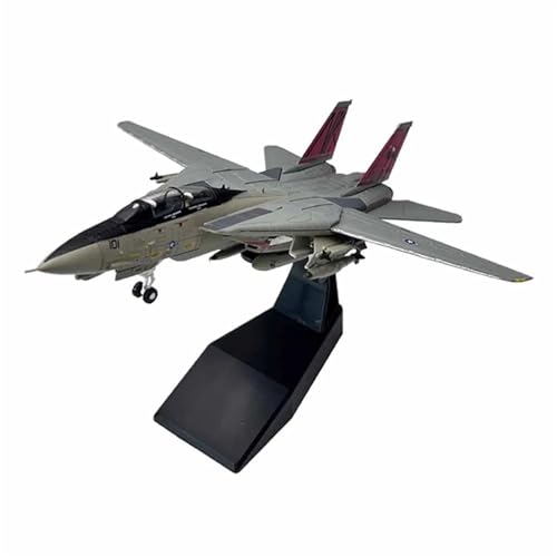 PYWCOM Modellflugzeug-Bausätze Grumman F-14 F14 Im Maßstab 1:100 Für Tomcat Bombcat Fighter, Druckguss-Metallflugzeug, Flugzeugmodell (F14 PT Tomcat) von PYWCOM