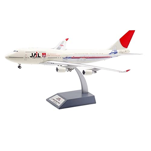 PYWCOM Modellflugzeug-Bausätze Maßstab 1 200 B-Modell Japan Airlines Für Boeing B747-400 Ja8906 Flugzeugmodell Aus Aluminiumdruckguss von PYWCOM