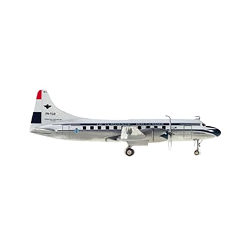 PYWCOM Modellflugzeug-Bausätze Maßstab 1 200 Douglas USAF AER Liners Niederländisch Für Dc-3 C-47 Australisches Cv-340 Flugzeug Sammelbares Spielzeug (KLM) von PYWCOM