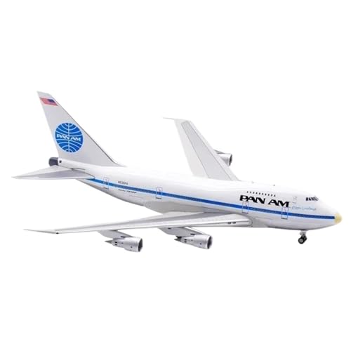 PYWCOM Modellflugzeug-Bausätze Maßstab 1 200 Für PAN AM Airlines 747SP N536PA Diecasts Flugzeugmodell Metall Sammlerstück Miniaturflugzeug von PYWCOM