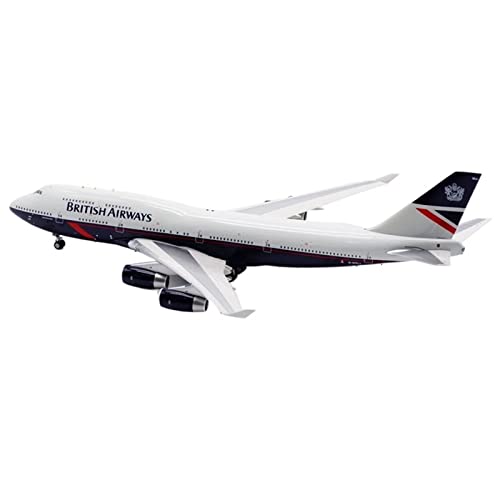 PYWCOM Modellflugzeug-Bausätze Maßstab 1 200 ard ba41 British Airways Flugzeug für Boeing b747-400g-bnll fertiges Flugzeugmodell aus Druckguss von PYWCOM