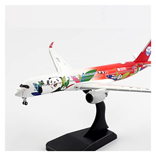 PYWCOM Modellflugzeug-Bausätze Maßstab 1 400 A350-900 XWB Für Sichuan Airlines Flugzeugmodell Alloy Waybill Gear Collection Display von PYWCOM