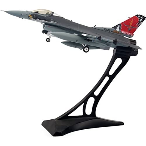 PYWCOM Modellflugzeug-Bausätze Maßstab 1 72 F-16c F16 Us Amerikanische Luftwaffe Für Kämpfermodell Druckgusslegierung Flugzeug Flugzeugmodell Spielzeug (with Stand) von PYWCOM