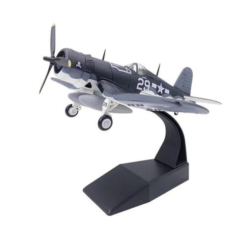 PYWCOM Modellflugzeug-Bausätze Maßstab 1 72 F4U-1 F4U FÜR Corsair Dragon Fighter Flugzeug Metall Militärflugzeug Druckguss Modell Spielzeug (F4U 29 PT) von PYWCOM