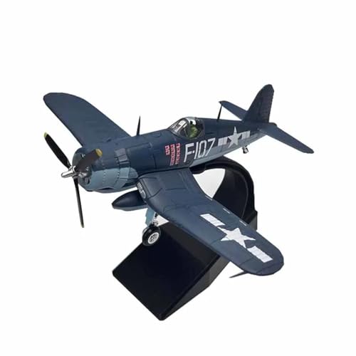 PYWCOM Modellflugzeug-Bausätze Maßstab 1 72 F4U-1 F4U FÜR Corsair Dragon Fighter Flugzeug Metall Militärflugzeug Druckguss Modell Spielzeug (F4U HH) von PYWCOM