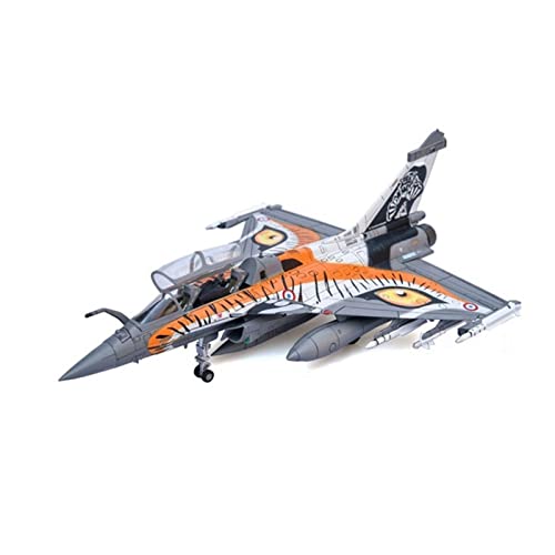 PYWCOM Modellflugzeug-Bausätze Maßstab 1 72 Französisch Dassault Rafale B Tiger Fighter Alloy Model Toy Collection von PYWCOM