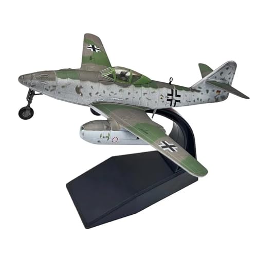 PYWCOM Modellflugzeug-Bausätze Maßstab 1 72 Für Messerschmitt Me-262 Fighter, Druckguss-Metallflugzeug, Flugzeugmodell, Einzelflugzeug von PYWCOM