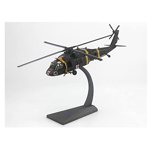 PYWCOM Modellflugzeug-Bausätze Maßstab 1 72 für UH-60 Hubschrauber Air Ambulance Militärmodell US Army Combat Model Toy (A) von PYWCOM