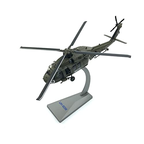 PYWCOM Modellflugzeug-Bausätze Maßstab 1 72 für UH-60 Hubschrauber Air Military Model US Army Combat Airplane Model Toy von PYWCOM