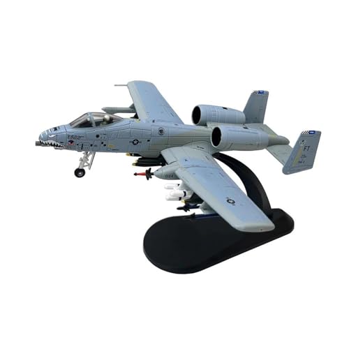 PYWCOM Modellflugzeug-Bausätze Maßstab 1:100 A-10 A10 Thunderbolt II Für Warthog Hog Attack Plane Fighter Flugzeugmodell Aus Druckgussmetall (A-10A Shark SS) von PYWCOM