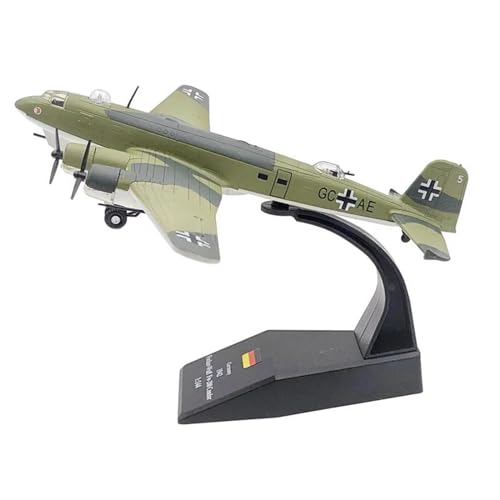 PYWCOM Modellflugzeug-Bausätze Maßstab 1:144 Focke-Wulf Fw200 FÜR Condor Patrouillenflugzeug Druckguss Metall Flugzeug Ornament Modell Einzelflugzeug von PYWCOM