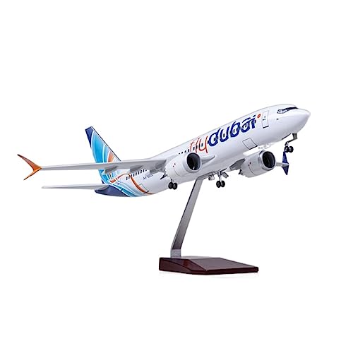 PYWCOM Modellflugzeug-Bausätze Passend Für A380 Die Cast Resin Scale Passenger Simulation Aircraft Model Collection Souvenir Display 47CM von PYWCOM