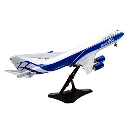 PYWCOM Modellflugzeug-Bausätze Russisches Frachtmodell Im Maßstab 1 200 Für Boeing B747-8F Vp-BBL Flugzeug-Souvenir-Display Aus Druckgusslegierung von PYWCOM