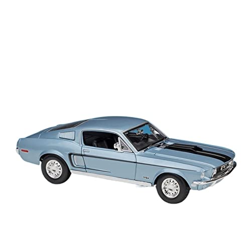 PYWCOM Spielzeugauto für Kinder 1 18 Für Ford GT 2021 Heritage Series #98 Alloy Sports Car Simulation Model Diecast Metal Toy Racing Gift Auto Modell Bauset(A) von PYWCOM