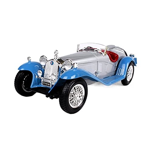 PYWCOM Spielzeugauto für Kinder 1 18 Für Mercedes Benz Bugatti 1934 Legierung Retro Automodell Oldtimer Dekoration Sammlung Geschenk Auto Modell Bauset(G) von PYWCOM