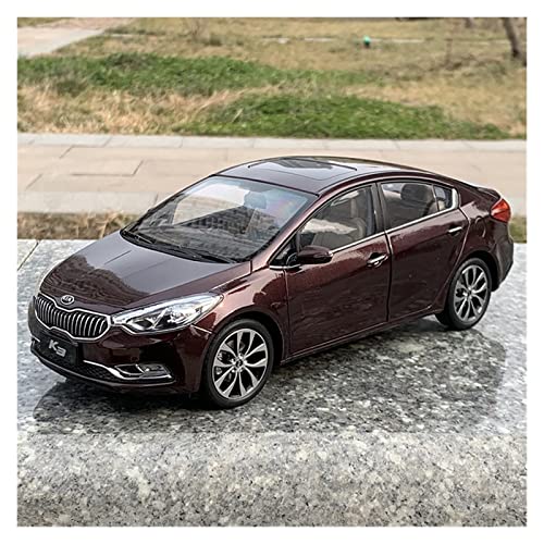 PYWCOM Spielzeugauto für Kinder 1 18 Static Für KIA K2 K3 K4 Simulation Diecast Car Model Adult Collection Ornament Souvenir Display Auto Modell Bauset(K3) von PYWCOM