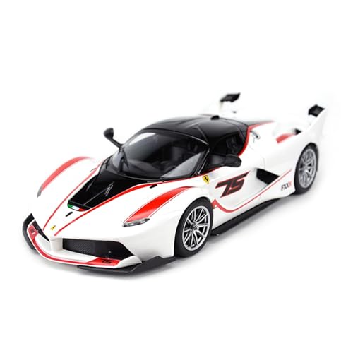 PYWCOM Spielzeugauto für Kinder 1 24 Für Ferrari FXX K Sportwagen Statisches Die-Cast Auto Modell Sammlerstück Spielzeugauto Auto Modell Bauset(2) von PYWCOM