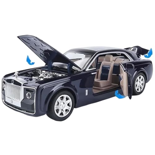 PYWCOM Spielzeugauto für Kinder 1:24 for Rolls Royce Diecast Legierung Auto Modell Kits Mit Pull Back Auto Spielzeug for Kinder Auto Modell Bauset von PYWCOM