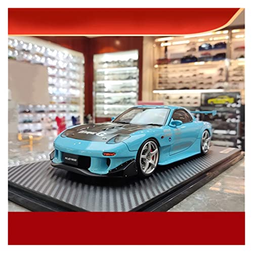 Spielzeugauto für Kinder 1 18 Diecast Alloy Für Mazda RX-7 FD3S Simulation Rennwagen Modell Erwachsene Sammlung Souvenir Display Auto Modell Bauset von PYWCOM