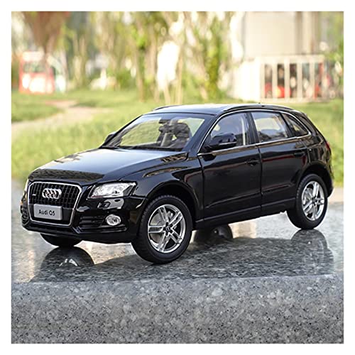 Spielzeugauto für Kinder 1 18 Für Audi Q5 SUV Simulation Diecast Metal Automodell Erwachsene Sammlung Souvenir Ornamente Display Auto Modell Bauset(Schwarz) von PYWCOM