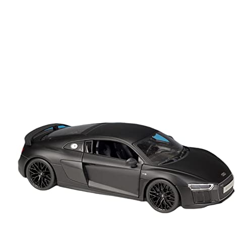 Spielzeugauto für Kinder 1 18 Für Audi R8 V10 Plus Legierung Modellauto Sammlung Souvenir Display Ornamente Spielzeugfahrzeug Auto Modell Bauset(A) von PYWCOM