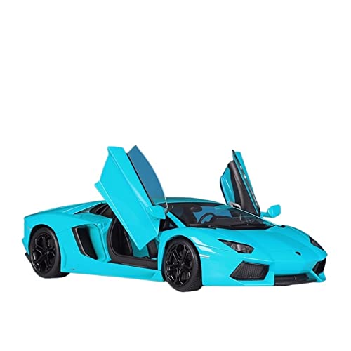 Spielzeugauto für Kinder 1 18 Für Lamborghini Aventador LP700-4 Sportwagen Legierung DiecastModel Metall Spielzeugauto Sammlung Geschenk Auto Modell Bauset(I) von PYWCOM