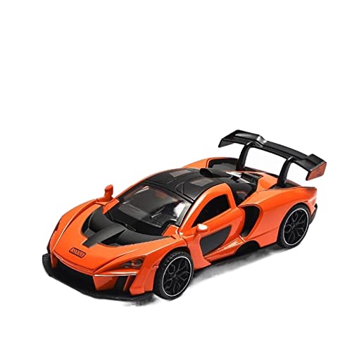 Spielzeugauto für Kinder 1 18 Für McLaren Senna Legierung Automodell Sammlung Souvenir Ornamente Display Fahrzeug Spielzeug Geschenk Auto Modell Bauset(B) von PYWCOM