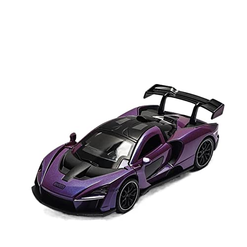 Spielzeugauto für Kinder 1 18 Für McLaren Senna Legierung Automodell Sammlung Souvenir Ornamente Display Fahrzeug Spielzeug Geschenk Auto Modell Bauset(C) von PYWCOM