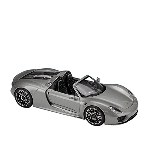 Spielzeugauto für Kinder 1 18 Für Porsche 918 Spyder Simulation Legierung Sportwagen Modell Diecast Metal Spielzeugfahrzeuge Sammlung Geschenke Auto Modell Bauset(A) von PYWCOM