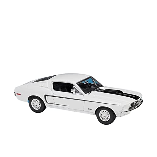 Spielzeugauto für Kinder 1 18 Passend Für Ford GT 2015 Alloy Model Car Adult Collection Souvenir Display Ornamentsorange Auto Modell Bauset(C) von PYWCOM